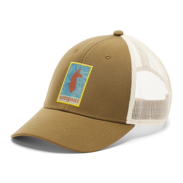 Llama Map Trucker Hat